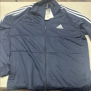 Adidas Navy Blue Lightweight Jacket